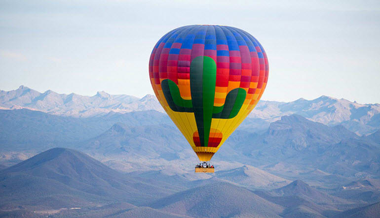 hot air ballooning in phoenix