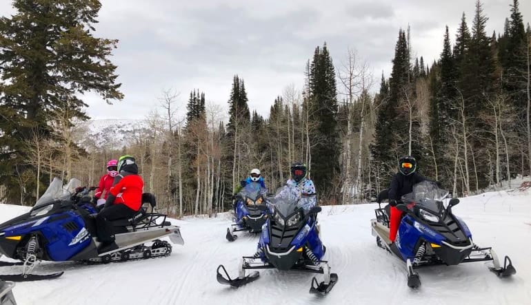 snowmobile tour park city utah