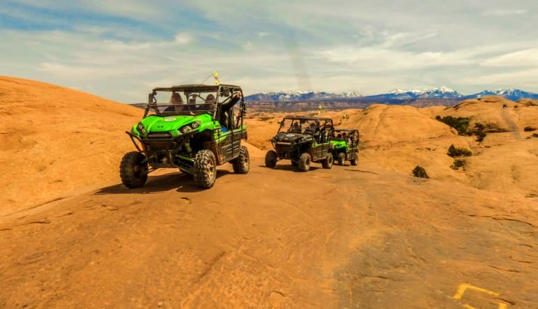 side by side tours moab