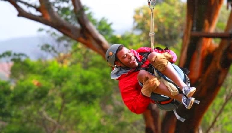 Northshore Zipline Man