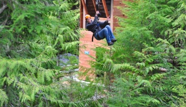 Ketchikan Zipline Adventures, Tongass National Forest