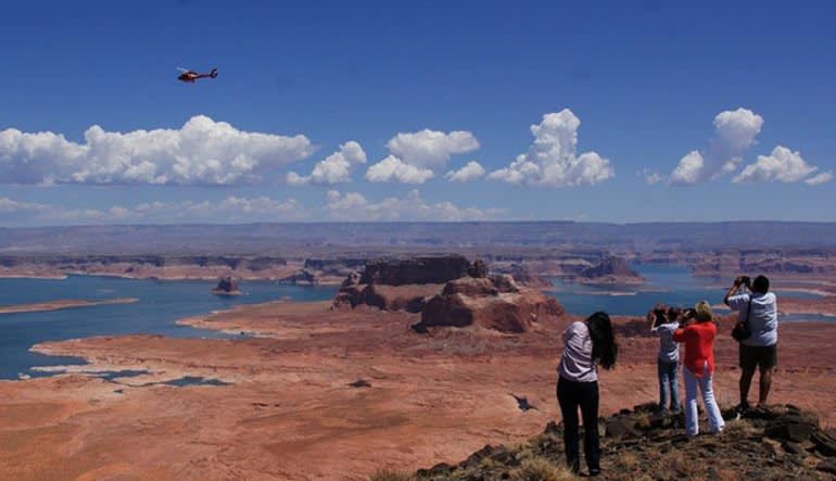 helicopter tour horseshoe bend