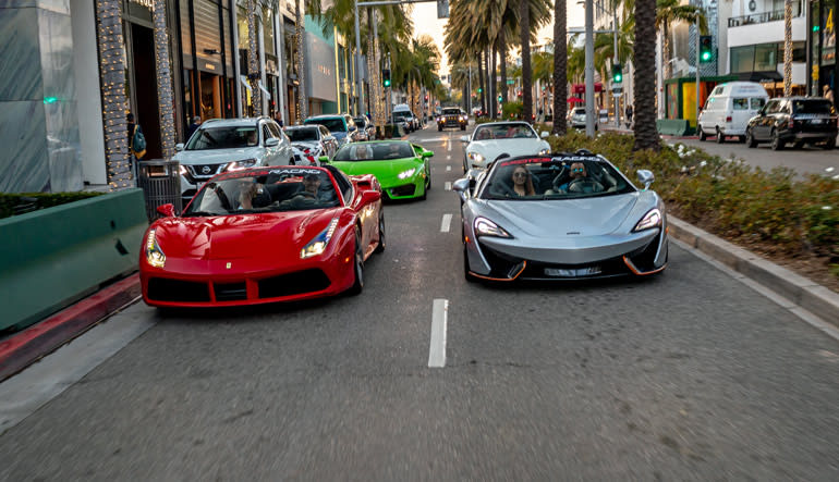 Supercar Driving Experience Los Angeles, Drive 4 Supercars