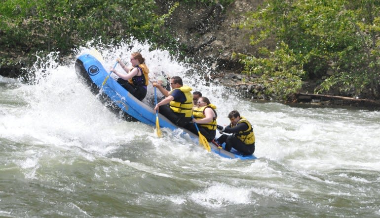 Whitewater Rafting, Beer & Camping, Wenatchee River