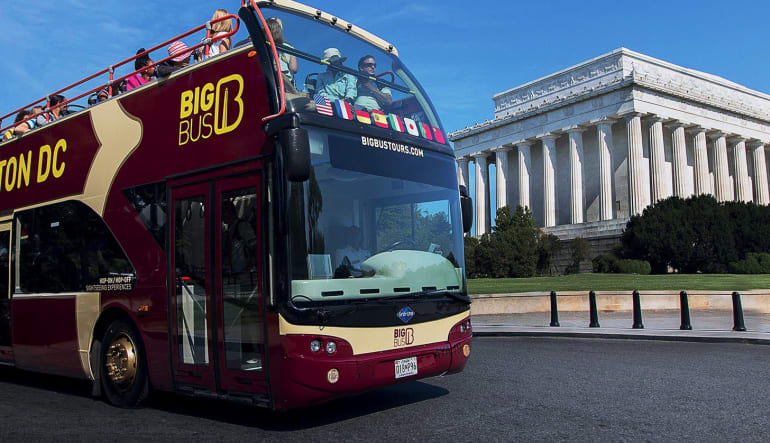 Open-top Bus Tour Washington DC - Day Pass