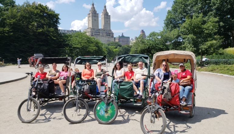 Pedicab Guided Tour, Central Park - 1 Hour