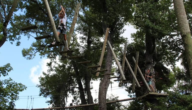 Ziplining Daytona, Two Course Adventure - 2 Hours 30 Minutes