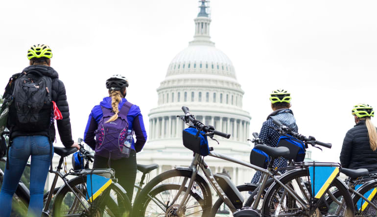 Bike Tour Washington DC, Monuments & Memorials - 3 Hours