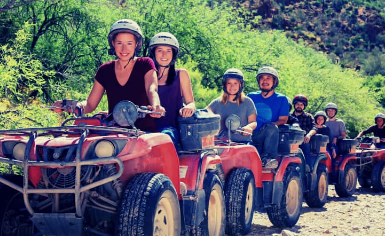 ATV Guided Tour Phoenix, Box Canyon - 3 Hrs