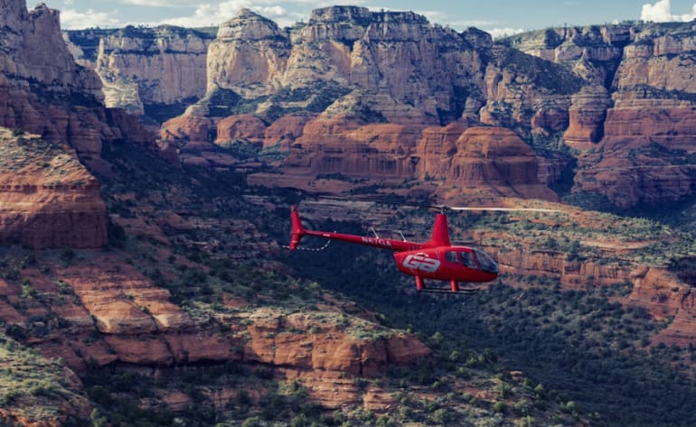 Private Helicopter Tour Sedona, Wild West Tour - 50 Minutes