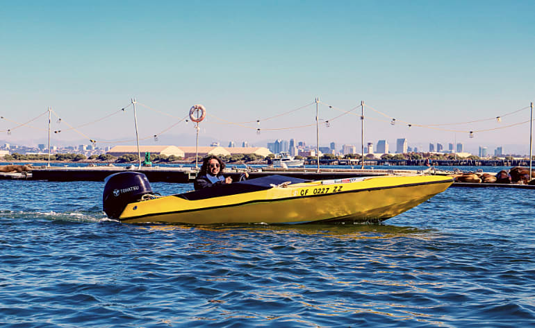 speed boat tour san diego