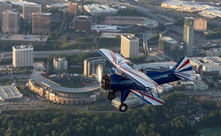 Private Biplane Ride for up to 2 Passengers Atlanta Tour - 25 Mins