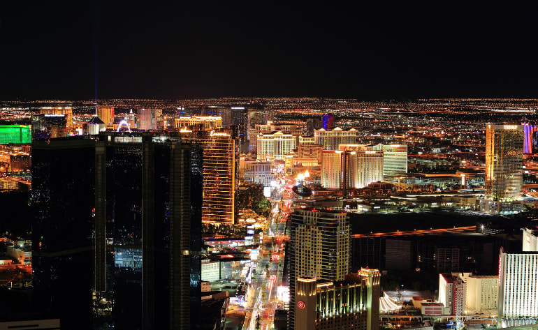 Las Vegas helicopter tour city lights night flights VIP strip ride