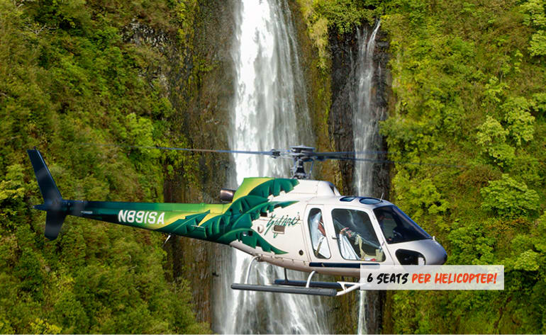 waterfall helicopter safari