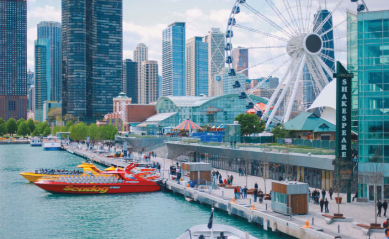 chicago river speed boat tour