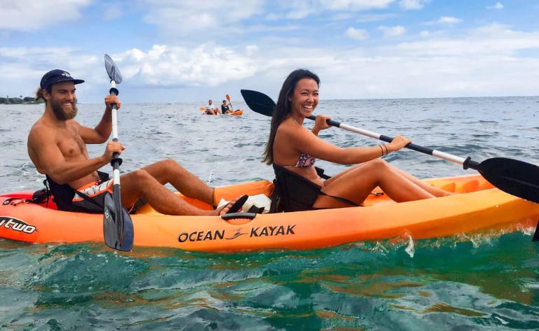 Oahu Kayak and Hike Tour Chinaman's Hat Mokoli’i, 4 Hrs