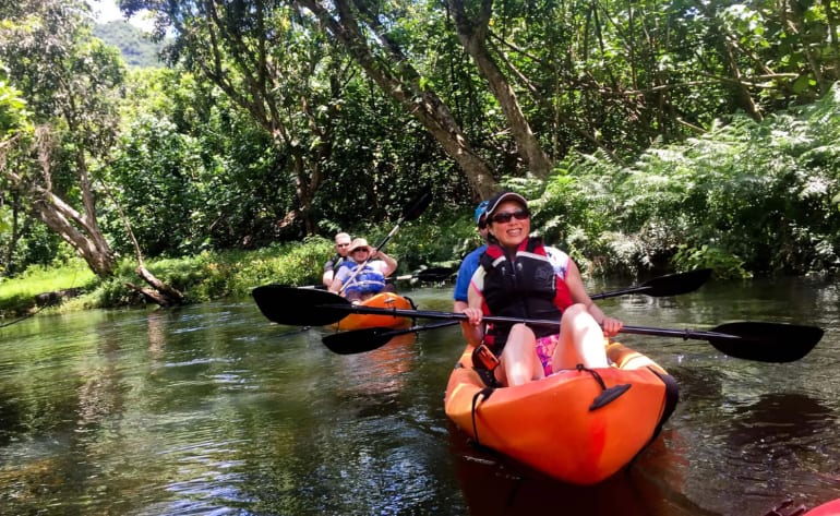 Oahu Kayak Rainforest River Tour, 4 Hrs