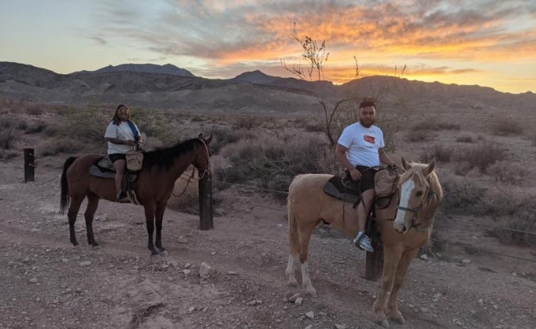 Horseback Riding Las Vegas Sunset Tour - 1 Hour