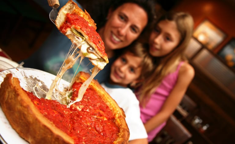 Bus Tour Chicago, Pizza Tour - 3.5 Hours