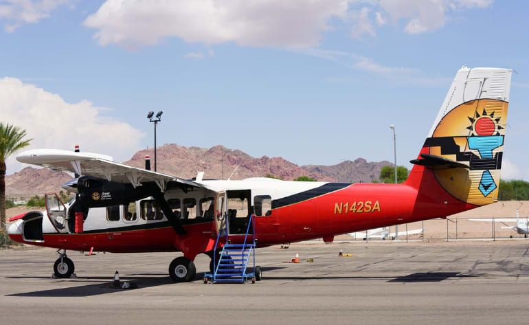 Grand Canyon West Rim Airplane Air Tour 2023 - Las Vegas