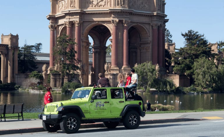 Private Sightseeing City Tour in Open-Air Jeep, San Francisco - 2 Hours