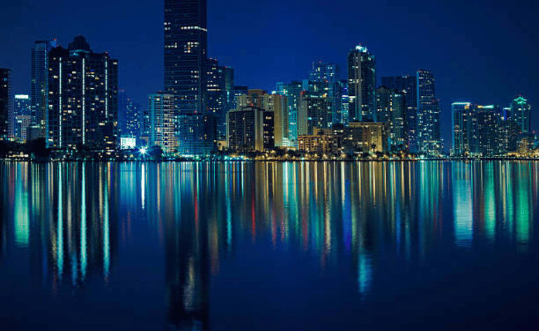 Evening Cruise on Biscayne Bay, Miami