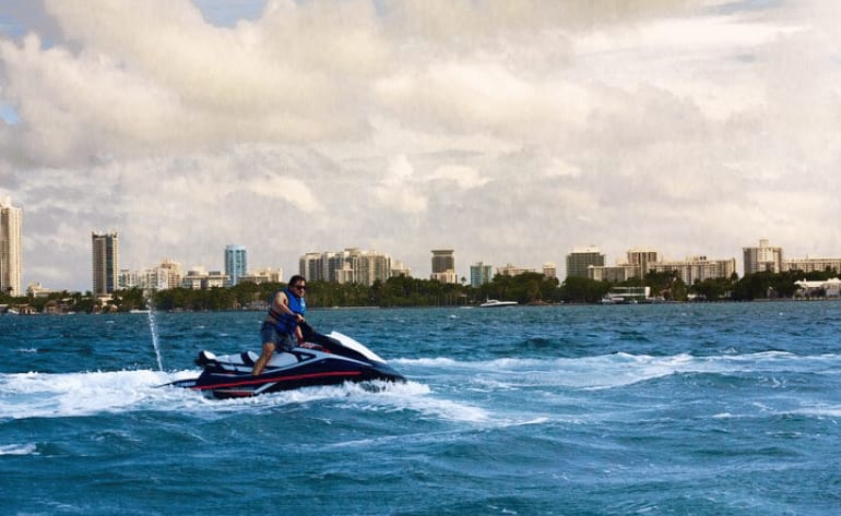 Jetski Adventure through the Heart of Miami & Biscayne Bay - QUE XP