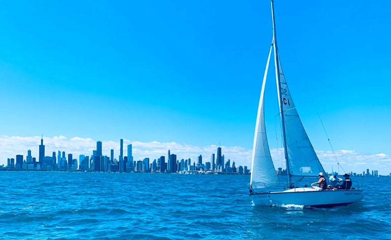 Private Afternoon Sailing on Lake Michigan, Chicago - 2 Hours (up to 6 People!)