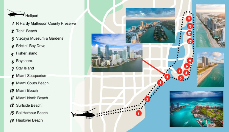 Miami Beach Private Plane Tour - 50 Mins