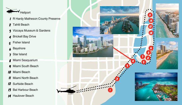 Miami Beach Private Plane Tour 50 Mins