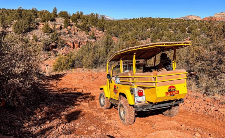 Private Diamondback Gulch Trail Jeep Tour Sedona - 2 Hours