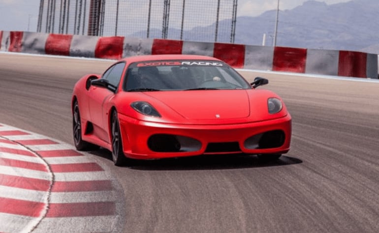 Gift Box Speed Thrills: Ride-Along with a Pro Race Car Driver