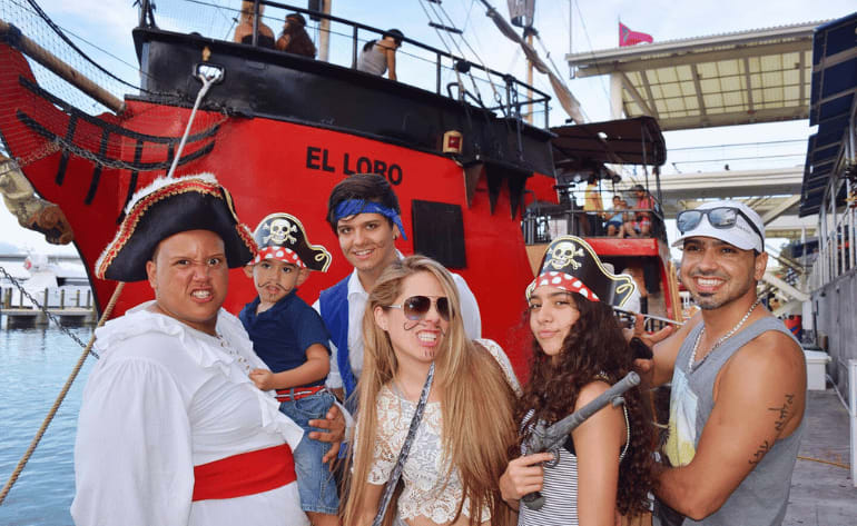 Miami Pirate Boat Cruise - 1 Hour 20 Minutes