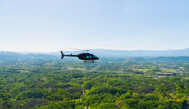 Helicopter Ride Smoky Mountains, National Park Tour - 25 Minutes