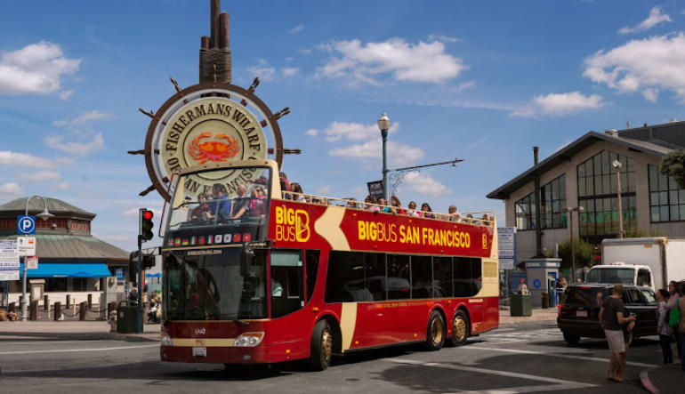 Open-top Bus Tour San Francisco - Day Pass