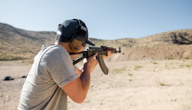 Outdoor Shooting Experience - Las Vegas