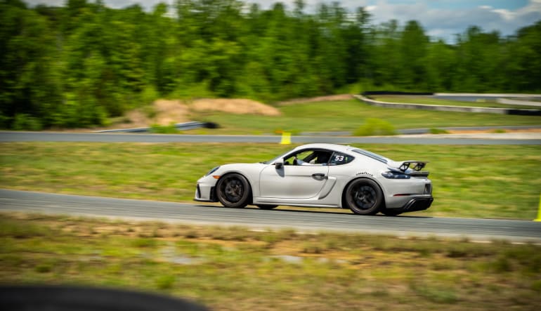 Porsche 718 Cayman GT4 RS 3 Lap Drive, Hedge Hollow Racetrack - Kansas City