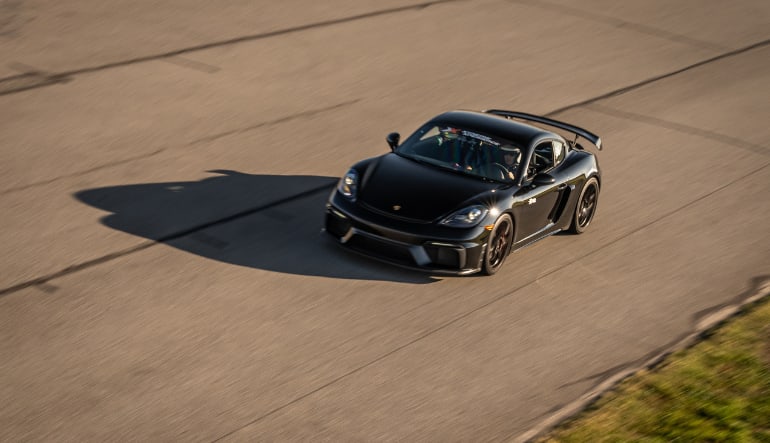 Porsche 718 Cayman GT4 RS 3 Lap Drive, Hedge Hollow Racetrack - Kansas City