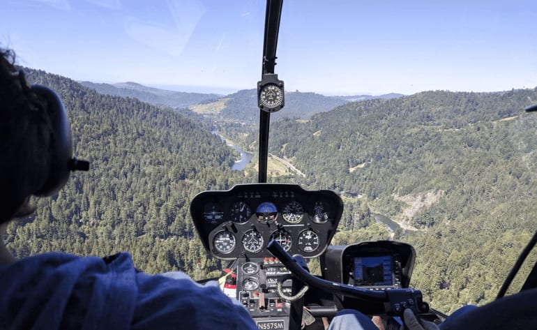 Private Helicopter Tour, Scenic Redwood Coast - 1 Hour