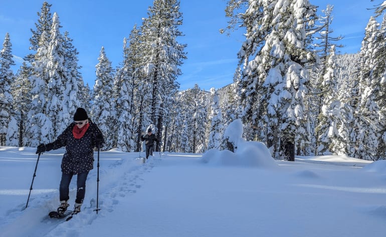 Palisades Loop Snowshoe Rentals, Lake Tahoe - 3 Hours