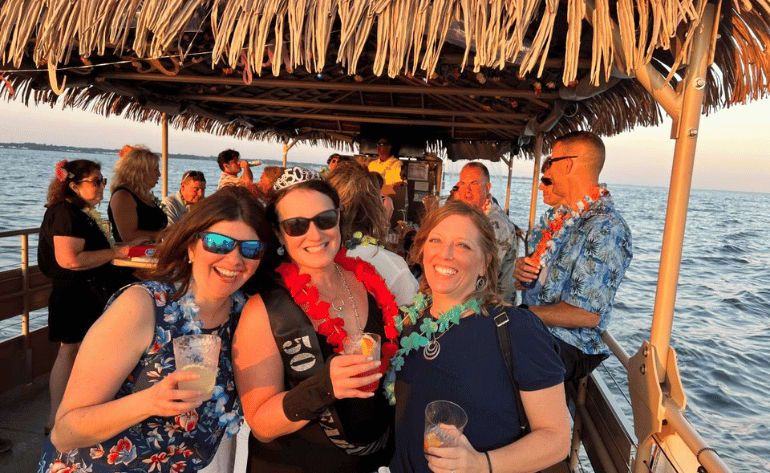 Happy Hour Tiki Boat Saturday Tour, New York - 90 Minutes