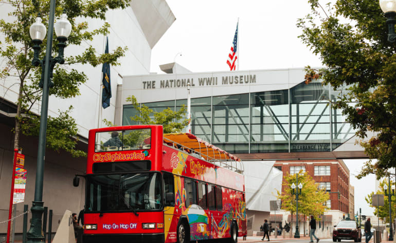 Hop-On Hop-Off Bus Tour, New Orleans - 3 Day Pass