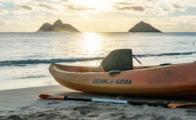 Self-Guided Kayak Adventure, Kailua Bay & Mokulua Islands, Oahu - 4 Hours