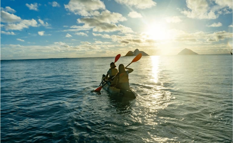 Self-Guided Kayak Adventure, Kailua Bay & Mokulua Islands, Oahu - 4 Hours