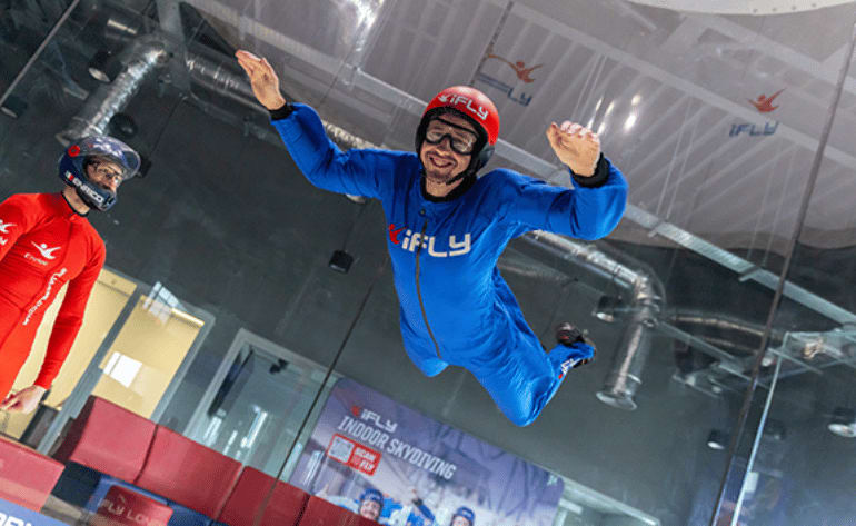 Indoor Skydiving Philadelphia, iFLY King of Prussia - 4 Flights