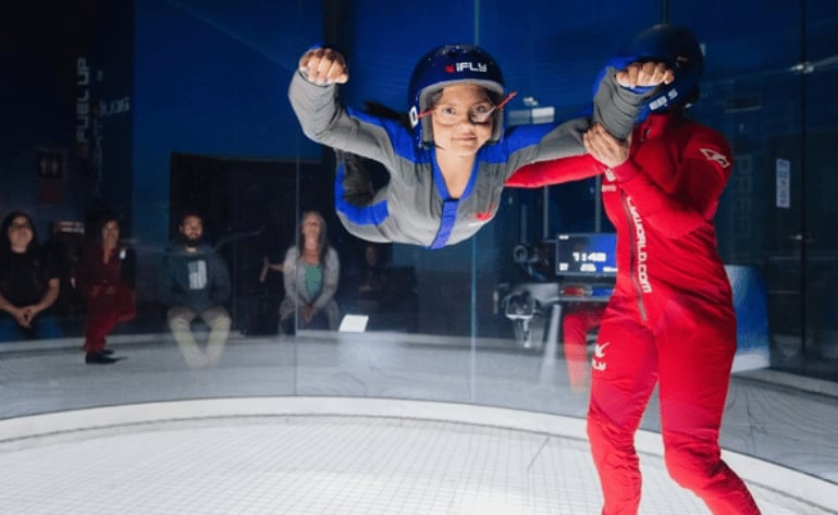 Indoor Skydiving Chicago, iFLY Rosemont - 4 Flights