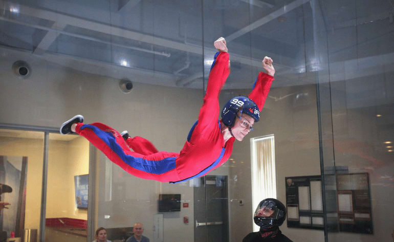 Indoor Skydiving Chicago, iFLY Rosemont - 4 Flights