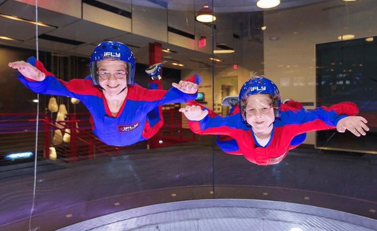 Indoor Skydiving Chicago, iFLY Rosemont - 4 Flights