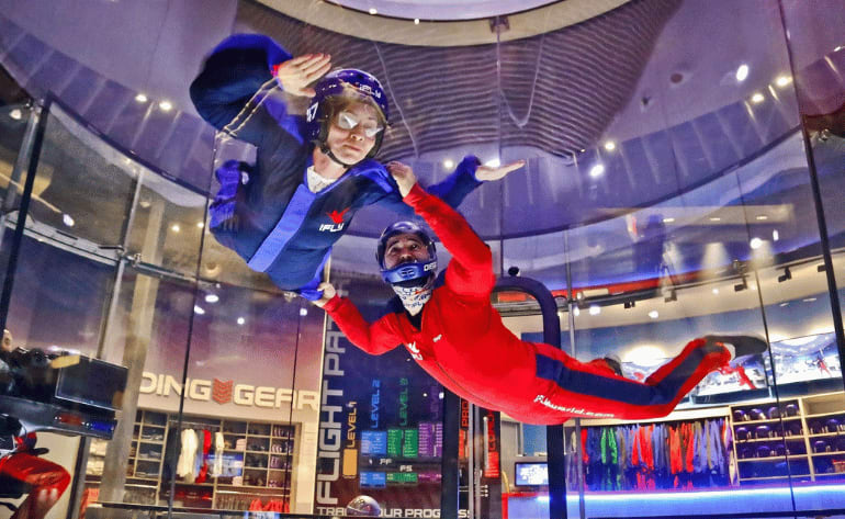 Indoor Skydiving Chicago, iFLY Lincoln Park - 4 Flights