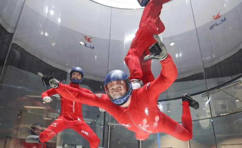 Indoor Skydiving Chicago, iFLY Lincoln Park - 4 Flights